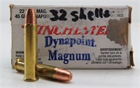 32rds WINCHESTER .22 Dynapoint Magnum Cartridges
