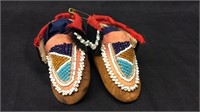 Iroquois Baby Moccasins 1890s