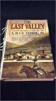 The Last Valley By A.B. Guthrie, Jr