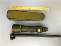 Leopold 20x50 spotting scope with cloth case and h