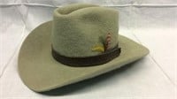 Stetson 5x Brushed Beaver Hat Size 7