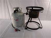 Turkey Fryer and propane tank