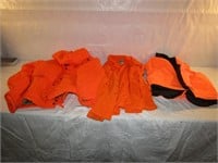 Blaze orange hunting apparel