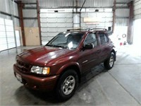 2002 Isuzu Rodeo LS-MAROON 139,685