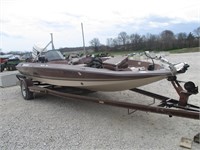 1986 Hydro Bass Boat and Trailer