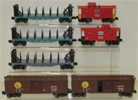 7x- Lionel O Gauge Train Cars, All NYC