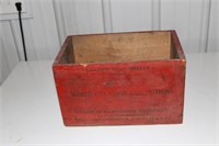 Western Cartridge Co. Wooden Ammo Box