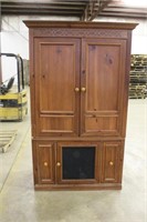 Broyhill Armoire, 2 Piece, with Pocket doors