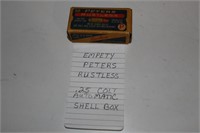 Peters Rustless Colt .25 Auto Ammo Box