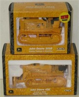 2x- Ertl JD 1010 & 430 Industrial Crawlers, 1/16