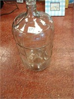 Large glass water container