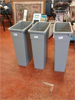 Choice of 3 Rubbermaid type trash containers
