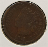 1874 INDIAN CENT G
