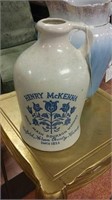 Ceramic sour mash bourbon whiskey jug
