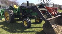 JD 4020 TRACTOR w/Koyker Loader