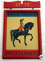 The King Of Prussia Entrainment Wall Art