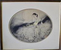 Louis Icart, Dry Point Etching