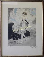 Louis Icart, 1888-1950, Dry Point Etching