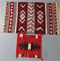 Two Navajo Textiles
