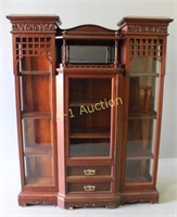 Late Victorian Cherry Bookcase/Curio