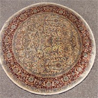 Persian Handmade Area Rug 6.3'