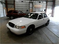 2006 Ford Crown Victoria Police- WHITE 150,801
