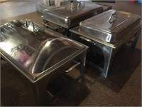 3 Stainless Steel Chafer