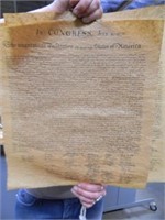 2 REPLICAS OF THE DECLARATION OF INDEPENDANCE