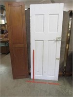 antique white door & tall cabinet panel