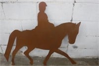 Metal Horse Sign