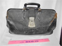 Vintage Schell Leather Doctors Bag