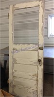 Wood door- no window