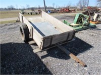 Wood Bottom and Side Trailer 47" x 8'