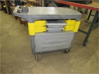 Rubbermaid Roll Around Heavy Duty Cart with Drawer