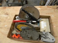 GRINDING WHEELS, POP RIVETER, BRADS 1" and more