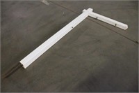PVC Sign Post,  Approx 6ftx3ft