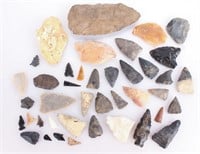 MIXED GROUPING OF ARROWHEADS