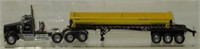 DCP Kenworth W900 w/Yellow Side Dump Trailer, 1/64