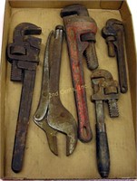 Pipe Wrench Lot