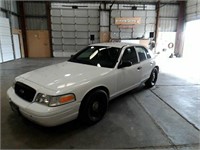 2011 Ford Crown Victoria Police -WHITE 129,243