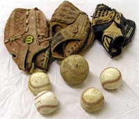 Baseball Player Equipment Lot