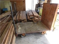 Metal & wood cart