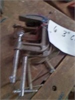 (5) 3" C clamps