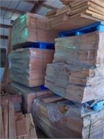 5 pallets particle board,