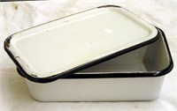 Metal & Ceramic Baking Dish