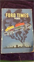 April 1946 ford motor car times booklet with