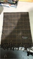 Cashmere scarf made in Scotland, 64 x 12