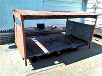 54" x7' covered cart