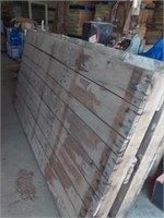 Two Walnut pallets