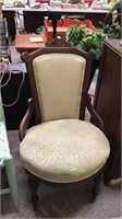 Victorian Walnut side chair